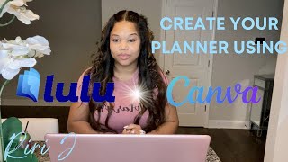 Create Your Spiral Bound Planner Using Lulucom and Canva  lulu canva analuisa [upl. by Salamanca]