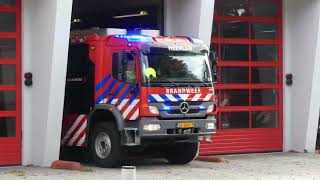 Brandweer HeerlenCentrum met spoed naar een binnenbrand in Heerlen [upl. by Rempe]