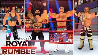 Wr3d 2k24  Royal Rumble 2024 Top 10 moments [upl. by Down]