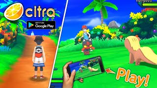 Play Pokemon Ultra Sun On Mobile Using Citra Mmj Emulator [upl. by Locin]