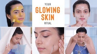 5 AtHome Cleanup Steps To Achieve Glowing Skin  Secrets To Healthy Skin Using Milk [upl. by Leandra]