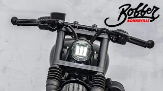 Custom Bonneville T120 Drag Bobber  Triumph Bonneville T120 [upl. by Mun]