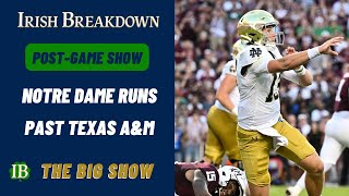 Notre Dame Runs Past Texas AampM To Kick Off The 2024 Season [upl. by Miah112]