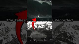 Tallest Tsunami Ever Recorded  Lituya Bay Alaska 1958shorts [upl. by Kirenoj]