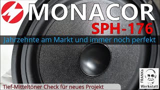 GRAUE EMINENZ  Der SPH176 von Monacor  ziemlich alt und immer noch gut  MONACOR [upl. by Rodman]