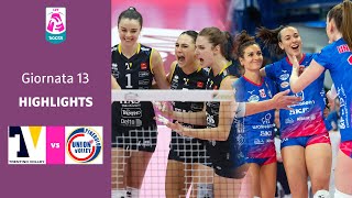 Trento  Pinerolo  Highlights  13 Giornata Campionato 2324  Lega Volley Femminile [upl. by Aisats]