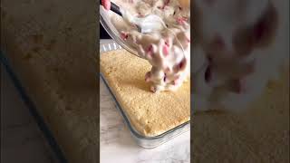 Borcam Pastası 🍰🍓 tatlıtarifleri kolayyemek dessert [upl. by Ardek]