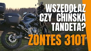 Zontes 310T  Jeździ skręca hamuje  Czy warto wydać ponad 20 tysi 4K [upl. by Collayer]