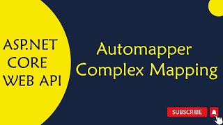 ASPNET Core WEB API  30Automapper Complex Mapping in ASPNET Core Web API in Telugu [upl. by Allyce]