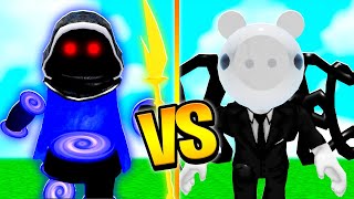 ROBLOX PIGGY UNDEFINED GATEKEEPER VS SLENDER PIGGY Roblox Piggy RP [upl. by Krystyna]