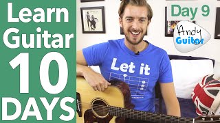 Guitar Lesson 9  Open Chords And The Most Common Strumming EVER [upl. by Yessydo651]