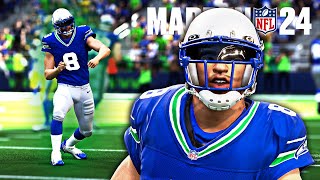 MADDEN 24 SUPERSTAR MODE  1ST NFL GAME VS 99 OVR  EP2 [upl. by Nigem237]