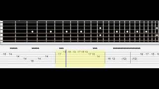 Paul Gilbert  Bach Partita In Dm Guitar Lesson Tutorial w Tab [upl. by Bolling]