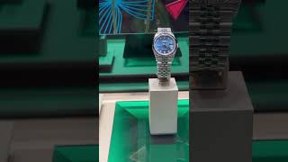 ROLEX DATEJUST Blue Dial on a Jubilee Bracelet shprts watches watch rolex datejust jubilee [upl. by Eisiam345]