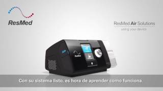 CPAP AirSense 10 Elite  CPAP fijo Resmed  Glomedical [upl. by Einavoj]