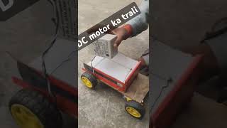 DC motor ka tractor kaise banaentrending shorts [upl. by Anwahsad]