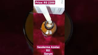 Sesderma Azelac RU serum for hyperpigmentation removal depigmentation skincare shorts youtube [upl. by Siron]