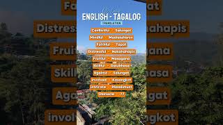 901 English Tagalog Translation reels shorts short video shortvideo youtubeshorts subscribe [upl. by Aziram]