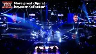 Aiden Grimshaw sings Diamonds are Forever  The X Factor Live show 3  itvcomxfactor [upl. by Noillid709]