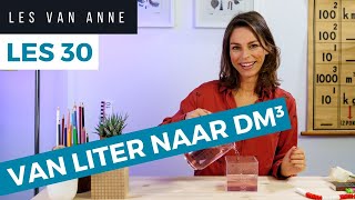 Van liter naar dm³  Inhoudsmaten groep 6 7 en 8 [upl. by Bovill]