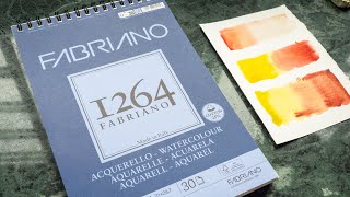 Fabriano 1264 Watercolour Paper review Good and Bad [upl. by Brynn]