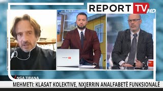 Report TV Alarmi i arsimit pedagogu Mehmeti Ka më pak regjistrime në shkollë prej mentalitetit [upl. by Pip]