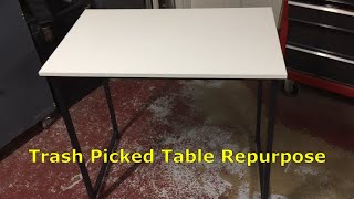 Trash Picked Table Repurpose [upl. by Khanna549]