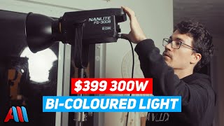 The BEST BUDGET 300W BiColoured LIGHT  Nanlite FS300B [upl. by Sekyere141]