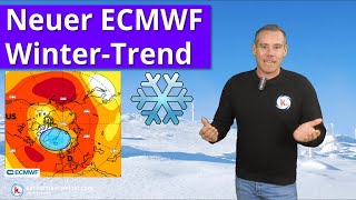 Neuer Wintertrend vom ECMWF Modell  Vorsicht Spekulationsbereich [upl. by Laurie]