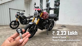 Triumph Speed 400 and Scrambler 400x First Impressions 🇮🇳  Gagan Choudhary [upl. by Vanhook613]