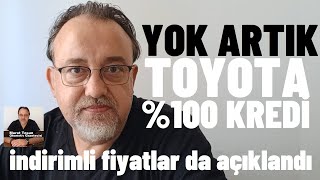 Toyota \u00100 Kredi veriyoruz dedi Temmuz 2024 Toyota kampanyası bugün açıklandı kampanya indirim [upl. by Drucilla]