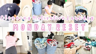 Summer Cleaning Motivation Laundry Monday Reset [upl. by Sikata]