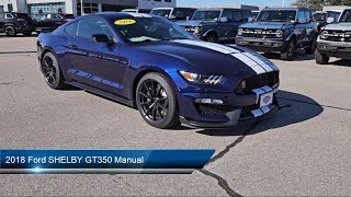 2018 Ford SHELBY GT350 Manual Fayetteville Hope Mills Raeford Ft Bragg Lumberton [upl. by Lesirg]