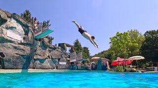 😃 Super Jump 😁 at Thermal Spa Loipersdorf 🇦🇹 [upl. by Aihseym]