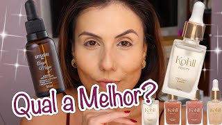 BLINDAGEM PRI LESSA X OIL GLAM KOHLL BEAUTY  QUAL A MELHOR [upl. by Yenohtna]