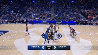 SEC Tournament Auburn vs Florida Highlights [upl. by Aseeram]