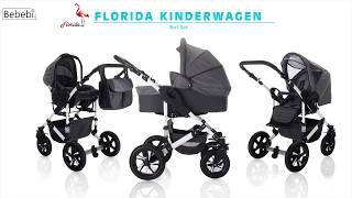 Bebebi  Florida  3 in 1 Kinderwagen [upl. by Solahcin]