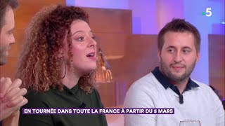 Au dîner avec Trois Cafés Gourmands   C à Vous  18012019 [upl. by Ruhtra]