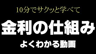 金利の仕組みをイチから学ぼう！国債と住宅ローンとの関係も理解できるようになる動画 [upl. by Iaht]