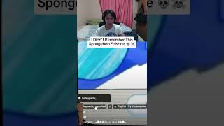 Reacting To Freaky SpongebobTwitch yfrxeezy reaction funny viral streamer spongebob [upl. by Eisac]