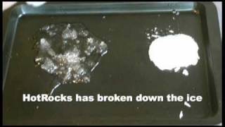 Best Ice melt products HotRocks v Rock Salt [upl. by Conni507]