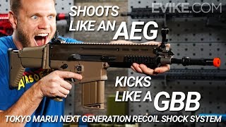 Shoots Like An AEG Kicks Like A GBB  Tokyo Marui Next Generation Recoil Shock System Series [upl. by Terrilyn]