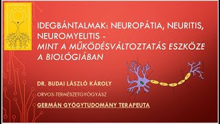 Idegbántalmak neuropátia neuritis neuromyelitis mint a működésváltozás eszköze a biológiában [upl. by Ricky]