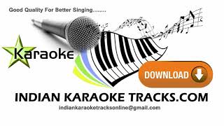 BHARATHAMENNAL PAARIN NADUVIL KARAOKE AADHYA KIRANANGAL INDIAN KARAOKE TRACKS [upl. by Ecneps]