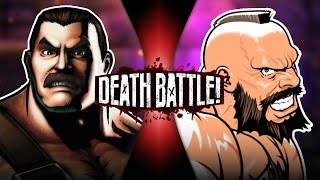 Haggar VS Zangief Final Fight VS Street Fighter  DEATH BATTLE [upl. by Nomzzaj228]