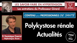 Polykystose rénale  actualités hypertension nephrology cardiologie live [upl. by Ynaffets]