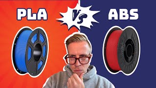 PLA vs ABS Filament Comparison amp Differences [upl. by Silvie]