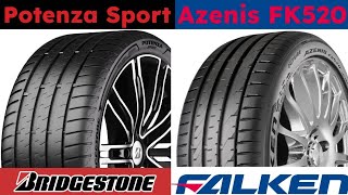 Bridgestone Potenza Sport vs Falken Azenis FK520 [upl. by Iahs]