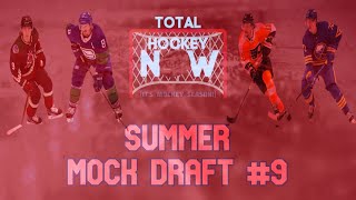 Total Hockey Now Fantasy Mock Draft 9 🏒 [upl. by Wsan]