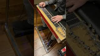 Pedal Steel Guitar Riff’n Alan Jackson Livin’ On Love shorts tutorial alanjackson [upl. by Moberg]